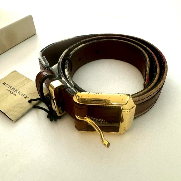 Burberry 28” belt never used tagged on - Picture 5 of 7
